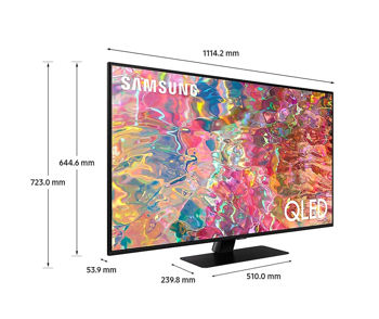 Televizor Samsung 50" QE50Q80BAUXUA, Black 