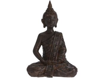 Статуя "Будда сидящий" 31cm, керамика, бронзовый 