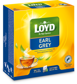 купить LOYD Earl Grey, чай черный, 75 пак. в Кишинёве 