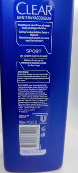 CLEAR Men Sport șampon antimatreață nutrient, 400ml 