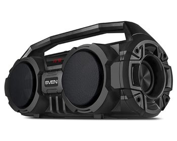 Speakers SVEN "PS-415" 12w, Black, Bluetooth, Karaoke, microSD, FM, AUX, USB, power:1500mA, DC5V 