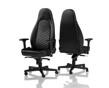 Gaming Chair Noble Icon NBL-ICN-PU-BPW Black/White, User max load up to 150kg / height 165-190cm 