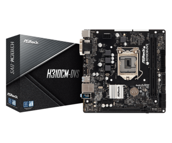 купить "MB ASRock H310CM-DVS mATX //  CPU Supports 9th and 8th Gen Intel® Core™ Processors" в Кишинёве 