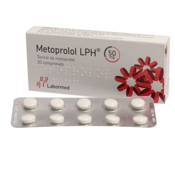 cumpără Metoprolol 50mg comp. N10x3 (Labormed) în Chișinău 