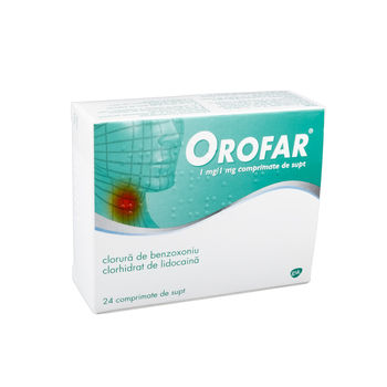 cumpără Orofar 1mg/1mg comp. de supt N8x3 în Chișinău 