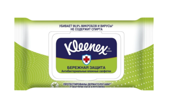 Антибактериальные влажные салфетки Kleenex Protect, 40 шт. 
