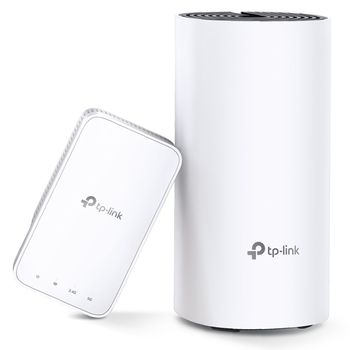 Whole-Home Mesh Dual Band Wi-Fi AC System TP-LINK, "Deco M3(2-pack)", 1200Mbps, MU-MIMO, Gbit Ports 