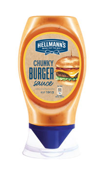 Sos Hellmann's Chunky Burger, 250ml 