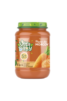 Piure Baby Vita morcov, 180g 