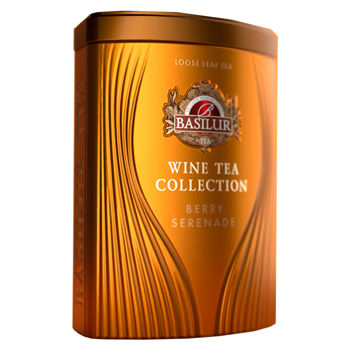 Basilur Wine Tea  BERRY SERENADE, Ceai negru, 75g 