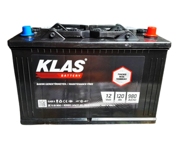 ACUMULATOR KLAS 12V 120AH 980EN/D2-MF 