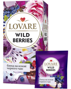 Ceai Lovare Wild Berry, 24 pliculețe 
