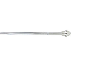 Tija glisanta pentru perdea 75-125cm D12mm Luance, inox 