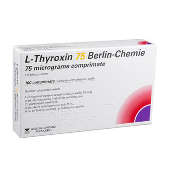 cumpără L thyroxin 75mcg comp. N25x4 în Chișinău 