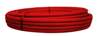 купить Труба PEXb-AL (красная) с изоляцией D. 16 x 2 мм Termo L=50 м  APE в Кишинёве 