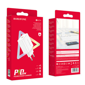 Зарядное устройство Borofone BA57A  port PD20W 