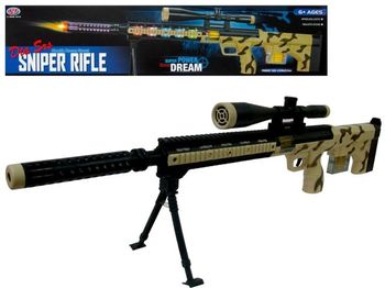 Jucarie automat "Sniper Rifle" cu vizibilitate optica si silentie luminoasa 