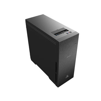 Case ATX GAMEMAX Silent Max, w/o PSU, 6x120mm fans. Sound Insulation, 2xUSB3.0, up to 8xHDD, Black