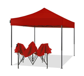 Палатка-павильон красный 3х3 м 