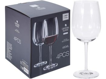 Set pahare pentru vin rosu Atmosfera Invino 4buc, 480ml 