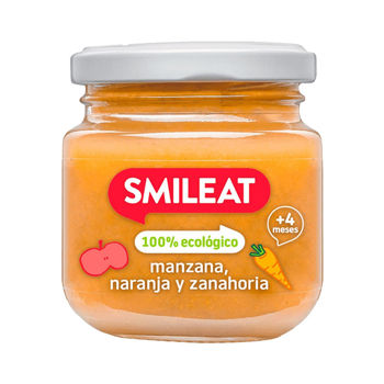 cumpără Smileat Piure organic din mere , portocale și morcov 6luni +,130gr în Chișinău 