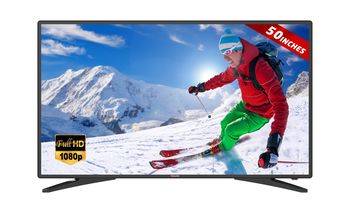 купить REDLINE LCD TV 50" Full HD Combo DVB S2+T2+C HD - H265 - K200 в Кишинёве 