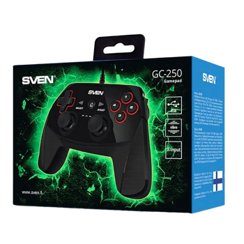 Gamepad SVEN GC-250, Black 