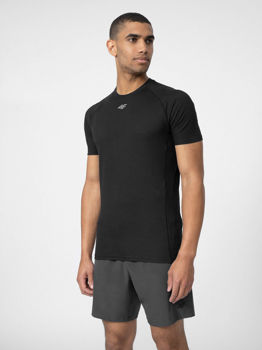 купить Футболка для бега 4F TSHIRT FNK M171 4FSS23TFTSM171 DEEP BLACK в Кишинёве 