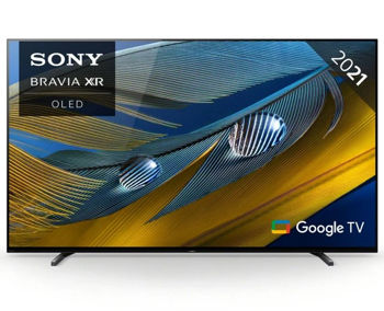 купить 55" OLED TV SONY XR55A80JAEP, Black (3840x2160 UHD, 120 Hz, SMART TV, DVB-T2/C/S2) в Кишинёве 