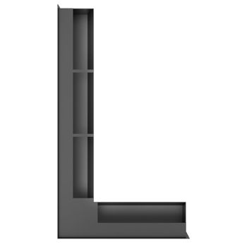Вентиляционная решетка для камина SAVEN Loft Angle 95х450х800 угловая 