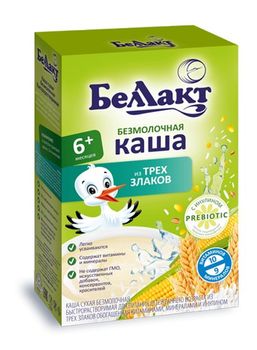 cumpără Bellact terci din 3 cereale fără lapte, 6+ luni, 200 gr în Chișinău 