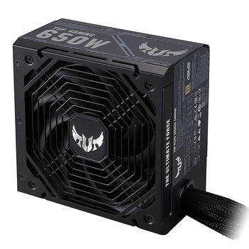 Блок питания 650W ATX Power supply ASUS TUF-GAMING-650B, 650W, 80 Plus Bronze, EPS12V, Military-grade Certification, Dual ball Fan Bearings, Protective PCB Coating, 135mm Axial-tech Fan, 0dB Technology, Sleeved Cables (sursa de alimentare/блок питания)