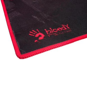 Игровой коврик для мыши Bloody B-081S, Medium, Черный/Красный 
