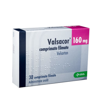 cumpără Valsacor 160mg comp. film. N15x2 în Chișinău 