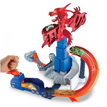 Mattel Hot Wheels Игровой набор Атака дракона 