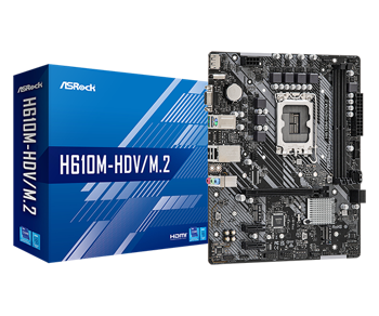 MB S1700 ASRock H610M-HDV/M.2  mATX 