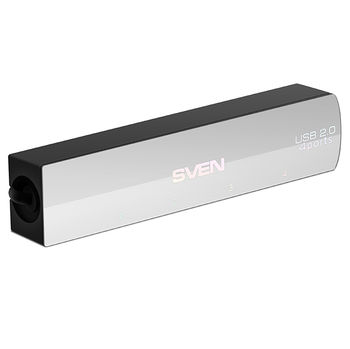 USB 2.0 Hub 4-port SVEN "HB-891", Black 