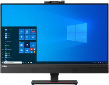 27" Monitor Lenovo T27hv-20, IPS 2560x1440 WQHD, Black 