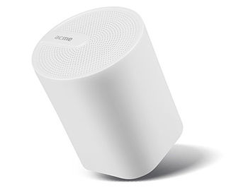 ACME SP109W Dynamic Bluetooth speaker White, 3W, 90Hz–20kHz, 80 dB, Li-polymer 300 mA, Battery life: up to 6 hours, USB (boxe portabile sistem acustic/колонки портативные акустическая сиситема), www