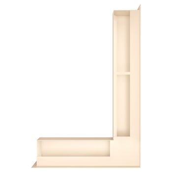Вентиляционная решетка для камина SAVEN Loft Angle 90х600х400 угловая 