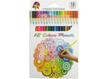 Set creioane colorate 18buc HW 