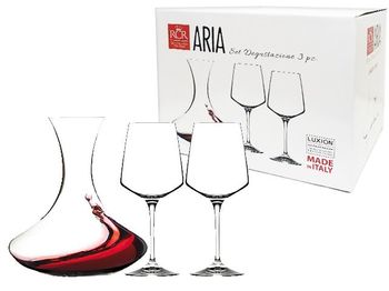 Набор декантер и 2 бокала 460ml для красного вина Aria 