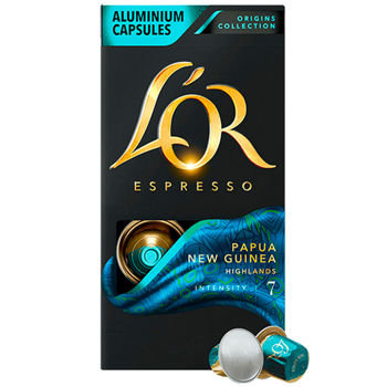 Cafea capsule L'or Espresso Papua New Guinea, 10 buc. 