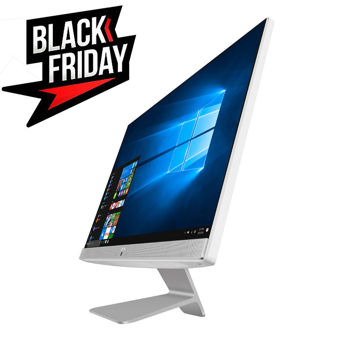 Monobloc PC Computer 23.8 ASUS AIO V241EA White, Intel Core i3-1115G4 3.0-4.1GHz/ 16GB DDR4/ SSD 256GB/Intel UHD Graphics/Webcam 720p HD/Speakers & Microphone/WiFi 802.11ac+BT 5.1/Gigabit LAN/23.8 FHD IPS (1920x1080)/Keyboard&Mouse/No OS V241EAK-WA121M/ All-In-One / AIO BFR