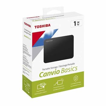 cumpără Toshiba Canvio Basics 1TB HDTB410EK3AA 2.5 "USB 3.0 Hard disk extern, negru. în Chișinău 