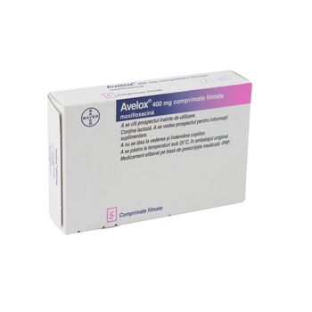 cumpără Avelox 400mg comp. N5 în Chișinău 