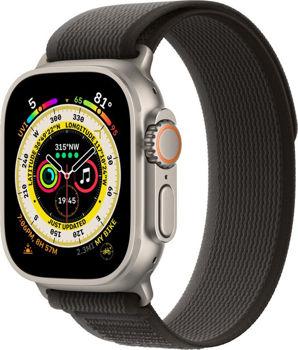 Apple Watch Ultra 49mm GPS+Cellular (MQFW3), S/M-Titanium Black/Gray 