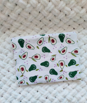 Муслиновая пеленка Pampy 100*80 см Avocado 