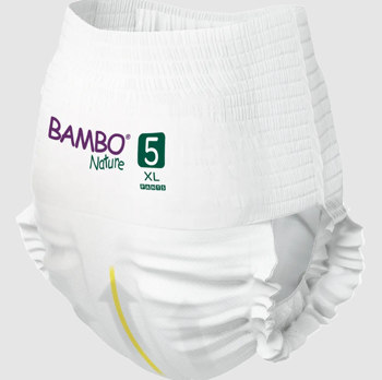 Scutec-chiloțel Bambo Nature 5, 12-18 kg, 38 buc 