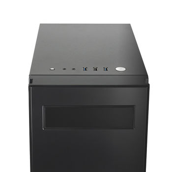 Case ATX Chieftec Hawk, w/o PSU, 2xUSB3.0, 1xUSB2.0, PSU dust filter, Black 